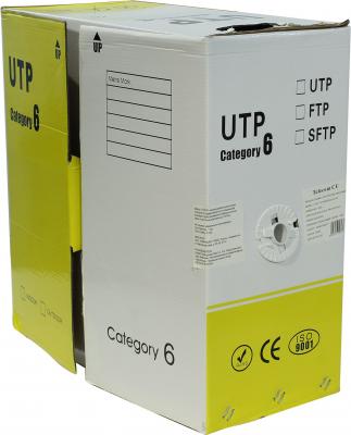 Кабель Telecom UTP 4 пары категория 6 CU 305м UTP4-TC1000C6S23-CU-IS