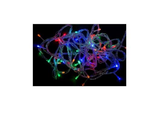 Гирлянда 140 LED, цветное свечение, прозрачный провод Новогодняя сказка 971203