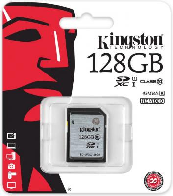 Карта памяти SDXC 128GB Class 10 Kingston SD10VG2/128GB