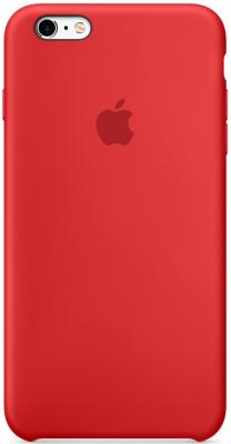 Чехол (клип-кейс) Apple Silicone Case для iPhone 6S красный MKY32ZM/A