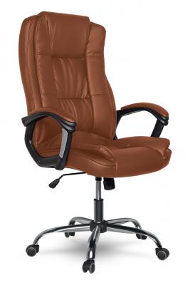 Кресло руководителя College CLG-616 LXH (XH-2222) кожа коричневый
