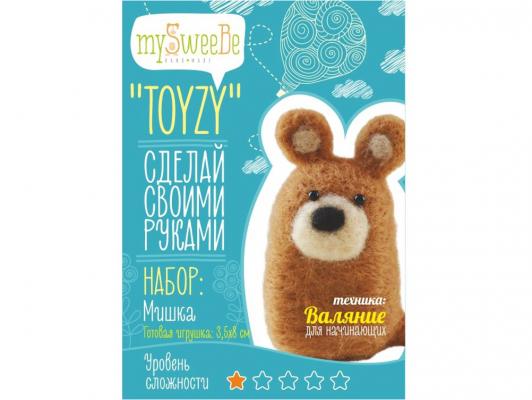 Набор для валяния Toyzy Мишка от 6 лет TZ-F011