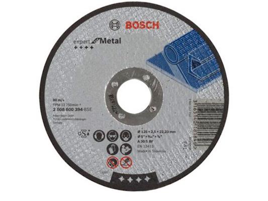 Отрезной круг Bosch 125х2.5х22.23мм 2608600394