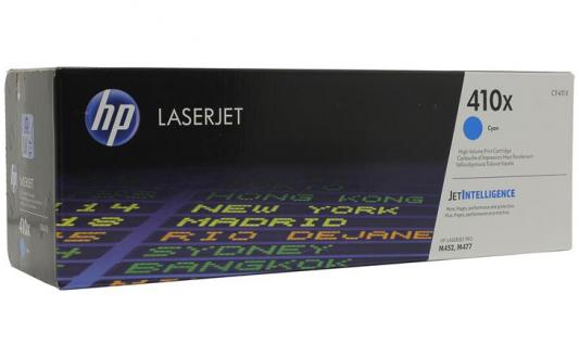 Картридж HP CF411X для LaserJet Pro M452 477 голубой 5000стр