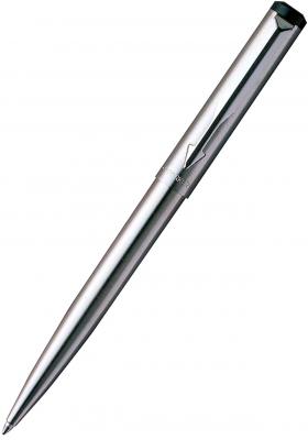 Шариковая ручка автоматическая Parker Vector Steel К03 синий M S0723510