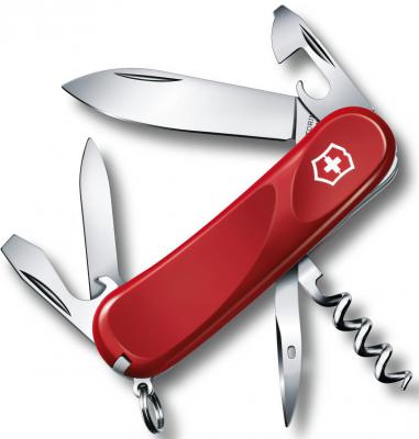 Нож перочинный Victorinox Evolution 10 2.3803.E 85мм 14 функций красный