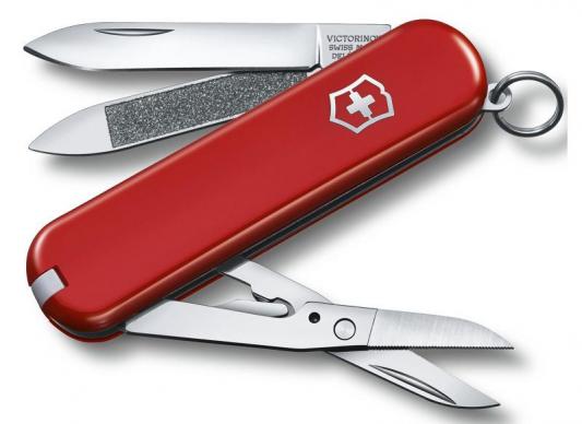 Нож перочинный Victorinox Executive 81 0.6423 65мм 7 функций красный