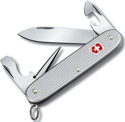 Нож перочинный Victorinox Pioneer 0.8201.26 93мм 8 функций алюминиевая рукоять серебристый