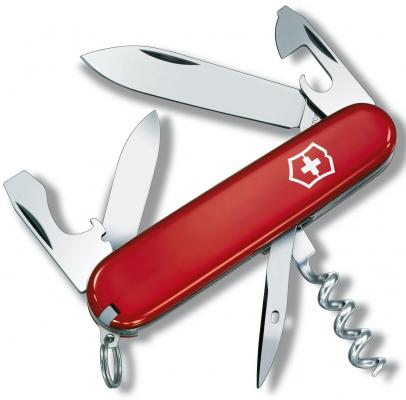 Нож перочинный Victorinox Tourist 0.3603 84мм 12 функций красный