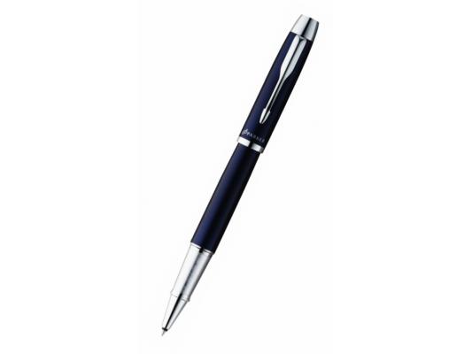 Ручка-роллер Parker IM Metal T221 черный 0.5 мм хромированные детали S0856380