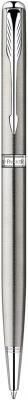 Шариковая ручка поворотная Parker Sonnet Slim K426 Stainless Steel CT черный S0809250