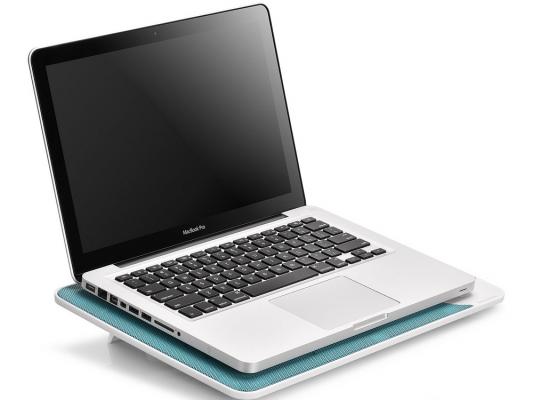 Подставка для ноутбука 17" Deepcool N2 WHITE 380x260x26mm USB 640g 20dB бело-синий