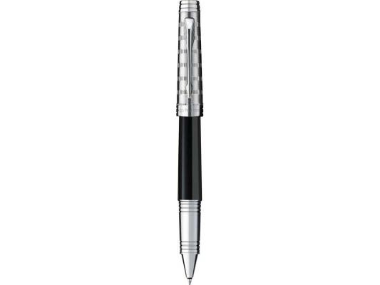 Шариковая ручка роллер Parker Premier Custom T561 Tartan ST черный F S0887910