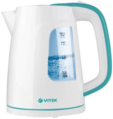 

Чайник Vitek VT-7022 W 2200 Вт белый 1.7 л пластик