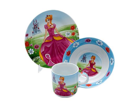 Набор посуды Mayer&Boch Loraine Принцесса 23393 3 предмета детский