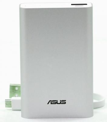 Портативное зарядное устройство Asus PowerBank ABTU005 10050мАч серебристый 90AC00P0-BBT027