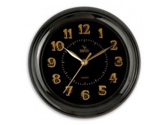 Часы настенные Вега П 6-6-100 чёрный