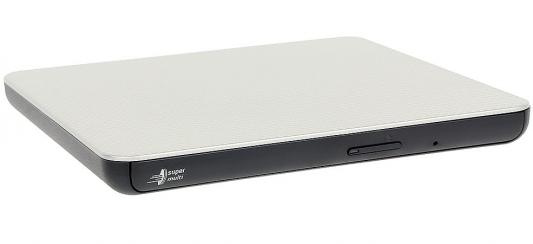 Внешний привод DVD±RW LG GP80NS60 USB 2.0 серебристый Retail