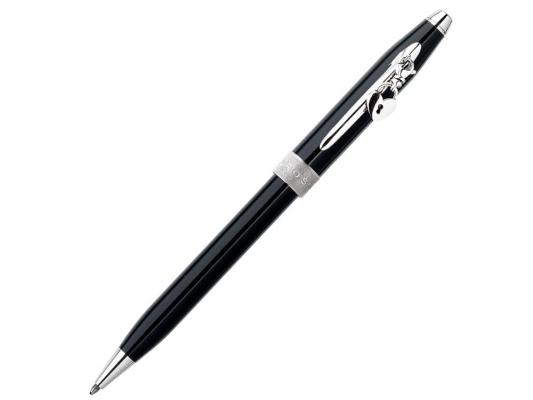 Шариковая ручка Cross Sentiment Charm чернила черные корпус черно-серебристый AT0412-2