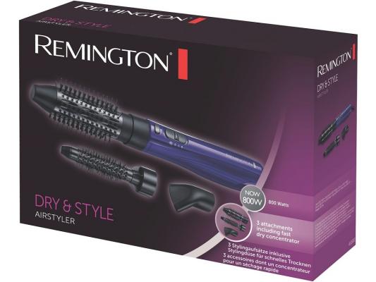 Фен-щетка Remington AS 800 800Вт черно-синий