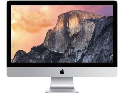 Моноблок Apple iMac 27" Retina 5K MK462RU/A IPS 5120x2880 глянцевый i5 3.2GHz 8Gb 1Tb AMD R9 M380-2Gb Bluetooth Wi-Fi  OS X El Capitan