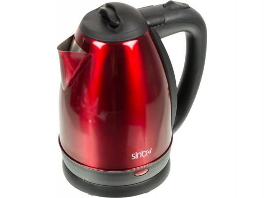 Чайник Sinbo SK 7337 1800 красный 1.8 л металл