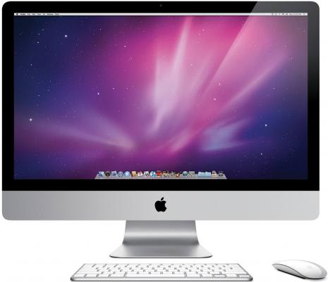 Моноблок Apple iMac 27" Retina 5K MK482RU/A IPS 5120x2880 глянцевый i5 3.3GHz 8Gb 2Tb Fusion AMD R9 M395-2Gb Bluetooth Wi-Fi OS X El Capitan