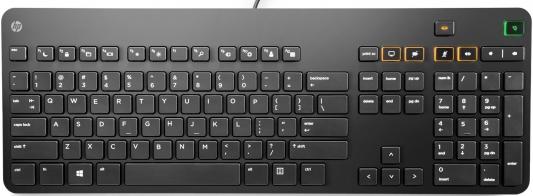 Клавиатура HP K8P74AA USB черный