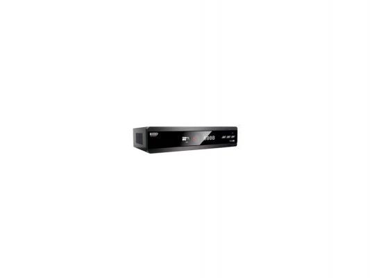 Тюнер цифровой DVB-T2 Сигнал Эфир HD-600 черный