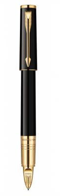 Ручка 5й пишущий узел Parker Ingenuity S F500 чернила черные корпус черный S0959040