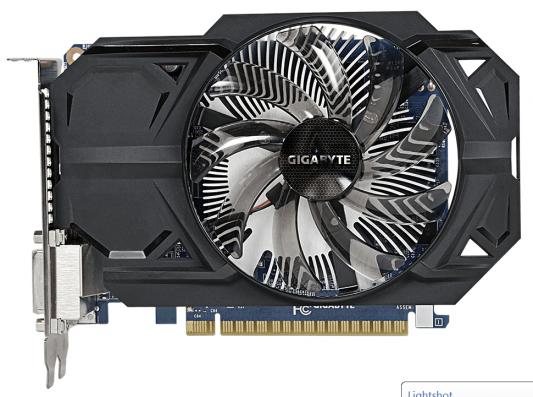 Видеокарта 1024Mb Gigabyte GeForce 750Ti PCI-E DVI 2xHDMI GV-N75TOC-1GI Retail