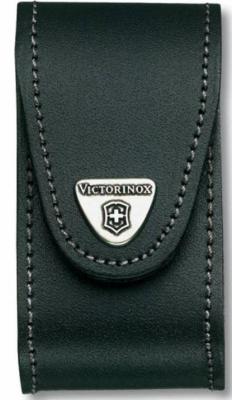 Чехол Victorinox 4.0521.3B1 для ножей 91мм 5-8 уровней с застежкой Velkro кожа черный