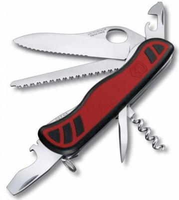 Нож перочинный Victorinox Forester 0.8361.C 111мм с фиксатором лезвия 10 функций красно-черный