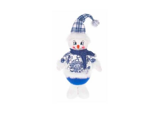 Кукла Новогодняя сказка Снеговик 35 см мягкая 972012
