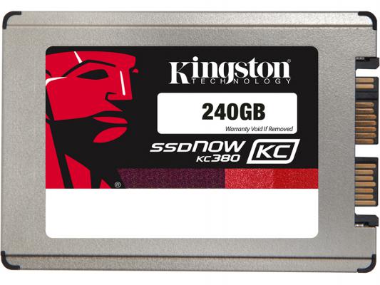 Твердотельный накопитель SSD 1.8" 240 Gb Kingston SSDNow KC380 Read 540Mb/s Write 530Mb/s SATAIII SKC380S3/240G