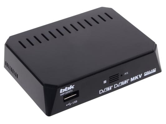 Тюнер цифровой DVB-T2 BBK SMP132HDT2 черный