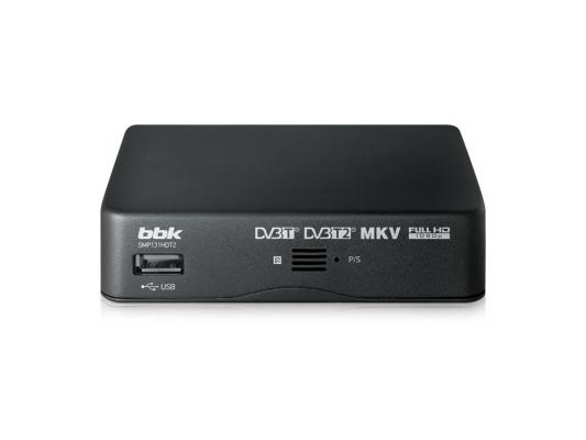 Тюнер цифровой DVB-T2 BBK SMP131HDT2 серый