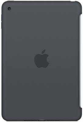 Чехол (клип-кейс) Apple Silicone Case для iPad mini 4 серый MKLK2ZM/A