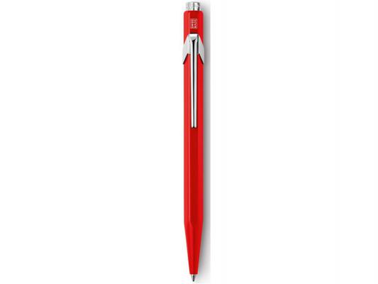 Шариковая ручка автоматическая Caran D’Ache Office 849 синий M Classic 849.070_ MTLGB