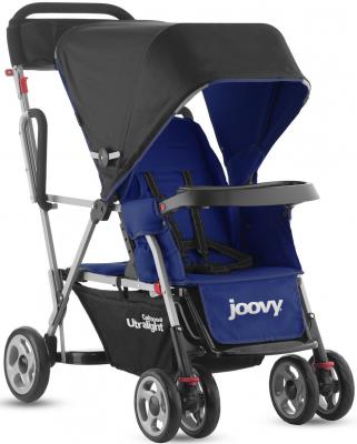 Прогулочная коляска для погодков Joovy Caboose Ultralight (синий)