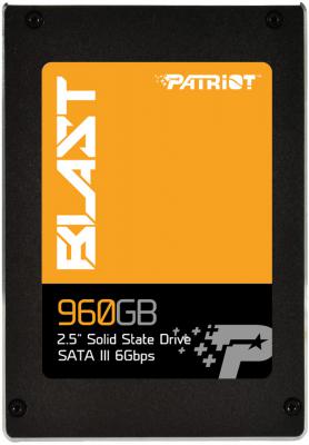 Твердотельный накопитель SSD 2.5" 960 Gb Patriot PBT960GS25SSDR Read 560Mb/s Write 540Mb/s TLC