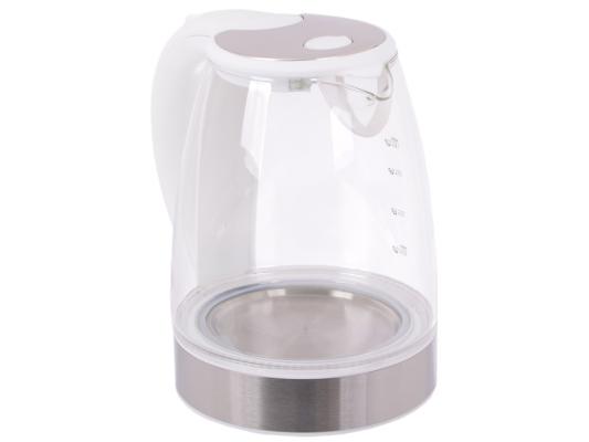 Чайник ENDEVER 319G-KR 2400 Вт белый прозрачный 1.8 л пластик/стекло