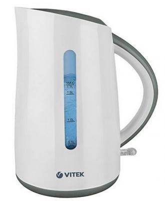 Чайник Vitek 7015 2200 Вт серый белый 1.7 л пластик