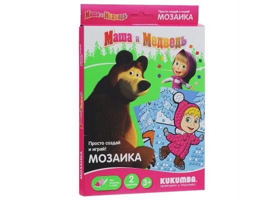 Мозайка мягкая Kukumba Маша и Медведь Праздник на катке (2 набора) 0012013