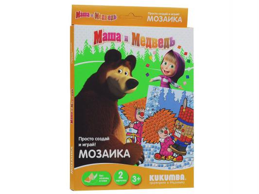 Мозайка мягкая Kukumba Маша и Медведь Один дома (2 набора) 0032013