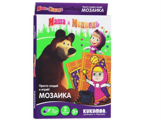 Мозайка мягкая Kukumba Маша и Медведь Фокус-покус (2 набора) 0062013