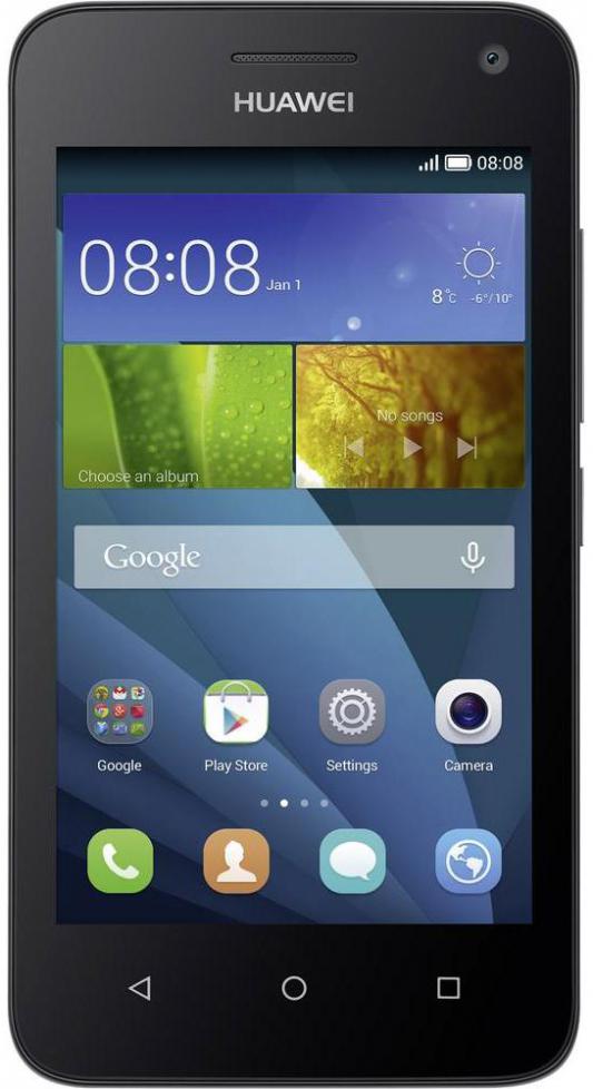 Смартфон Huawei Ascend Y5 черный 4.5" 8 Гб LTE Wi-Fi GPS 3G Y560-L01