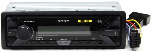 Автомагнитола SONY DSX-A102U USB MP3 FM RDS 1DIN 4x55Вт черный