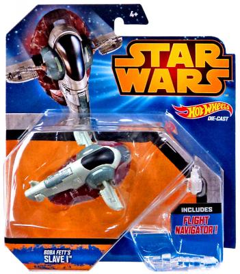 Звездолет Mattel Hot Wheels Star Wars Boba Fett's Slave I от 4 лет CGW52