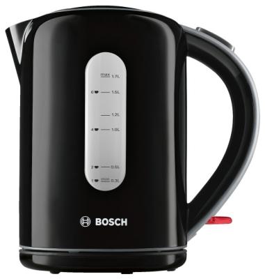 Чайник Bosch TWK7603 3000 Вт чёрный 1.7 л пластик